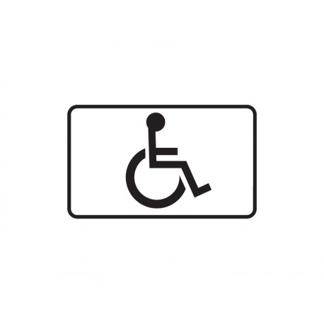 Tabliczka T29 Miejsce dla osoby niepełnosprawnej