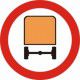 Znak B-13a Zakaz Wjazdu Pojazdów z Materiałami Niebezpiecznymi