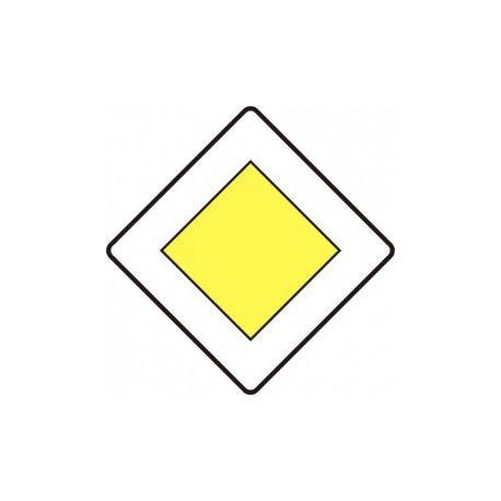 Znak D-1 Droga z Pierwszeństwem