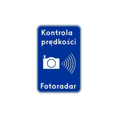 Znak D-51 Automatyczna Kontrola Prędkości (Fotoradar)